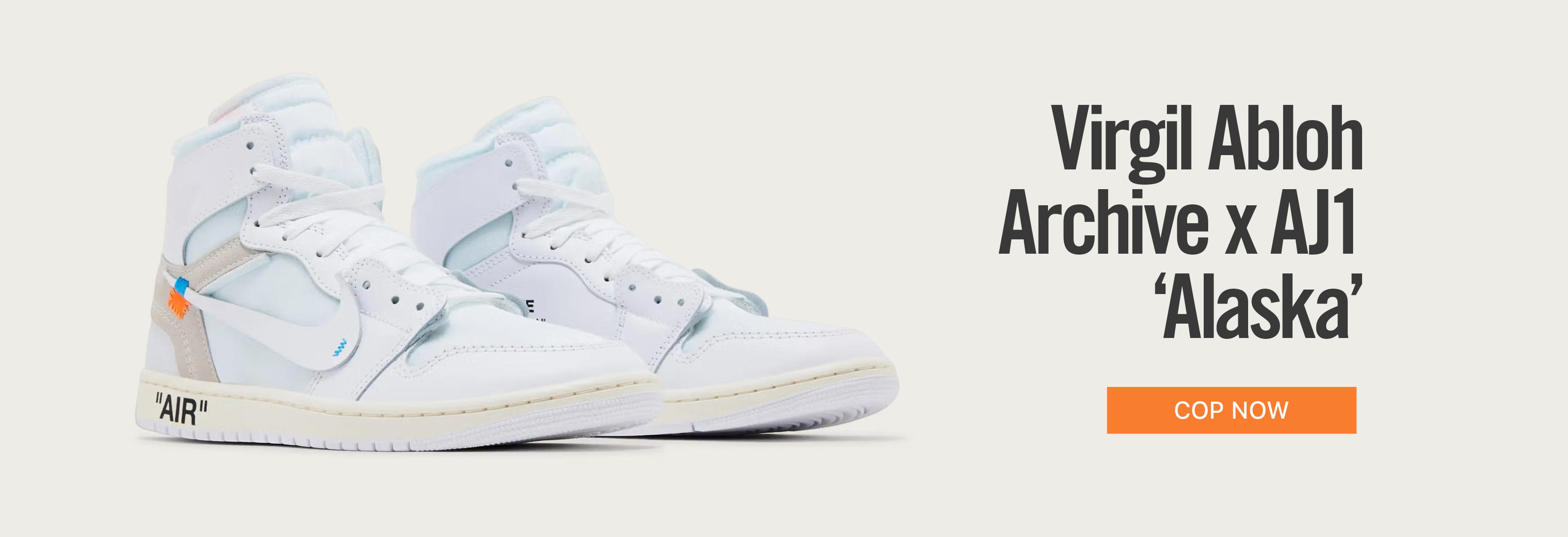 Air Jordan x Virgil Abloh Archive 1 High OG 'Alaska' (2026)