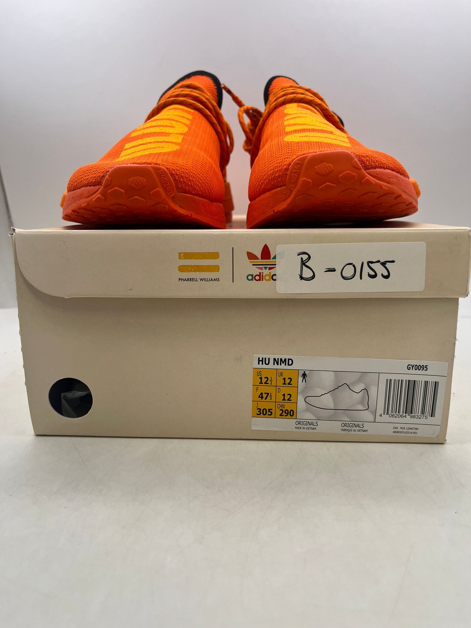 Adidas NMD HU Pharrell Orange (2021) photo 7