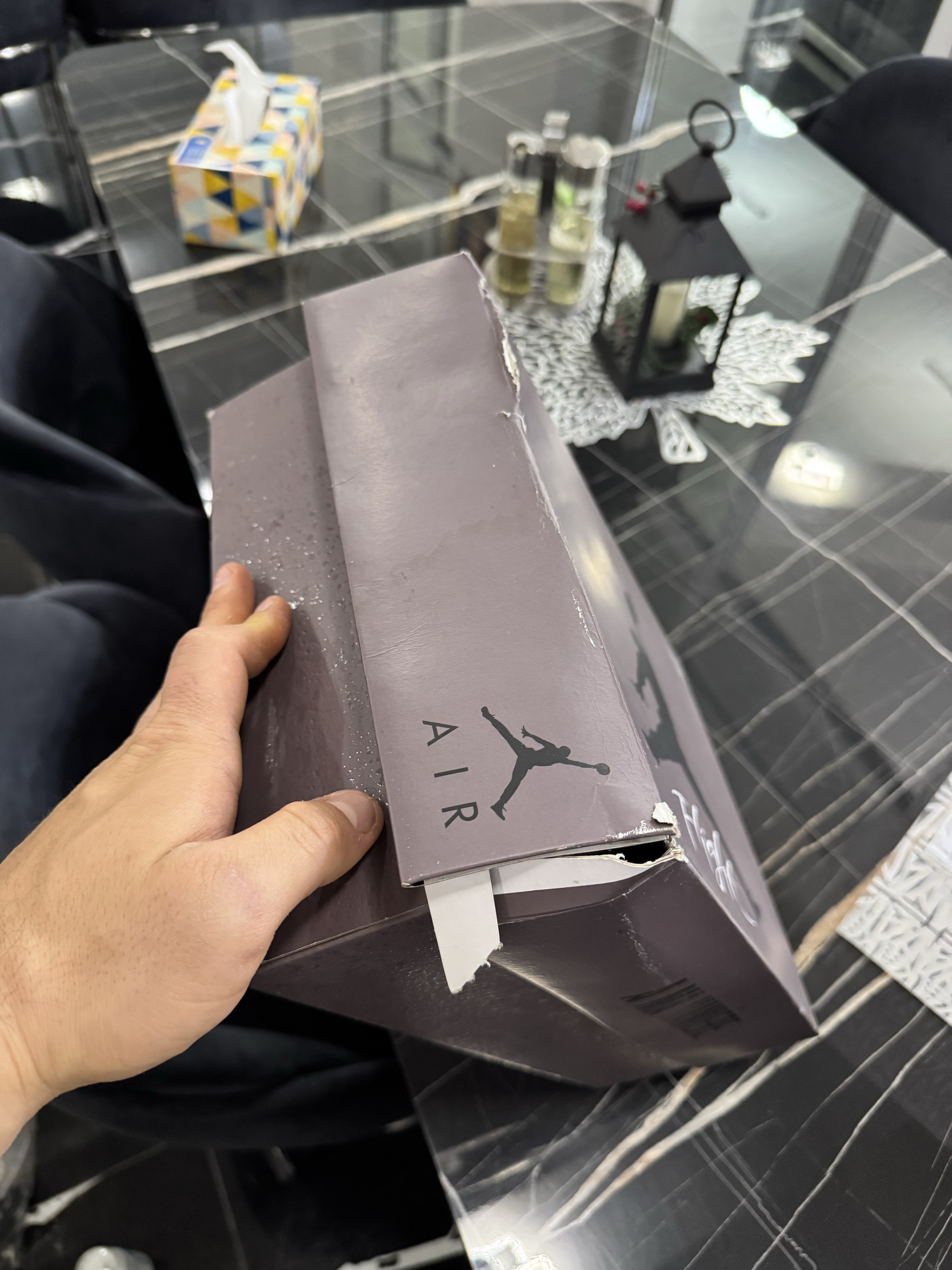 Air Jordan x A Ma Maniere 4 'Violet Ore' (2022) photo 7