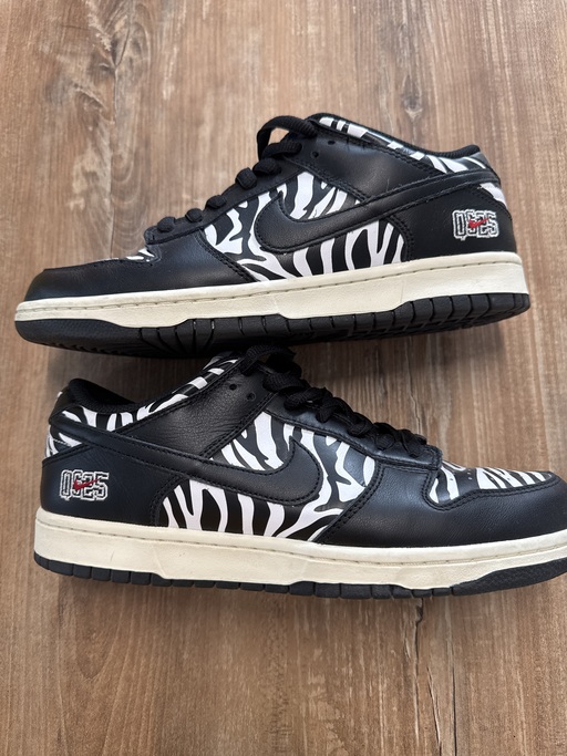 Nike SB Dunk Low Quartersnacks Zebra (2021)