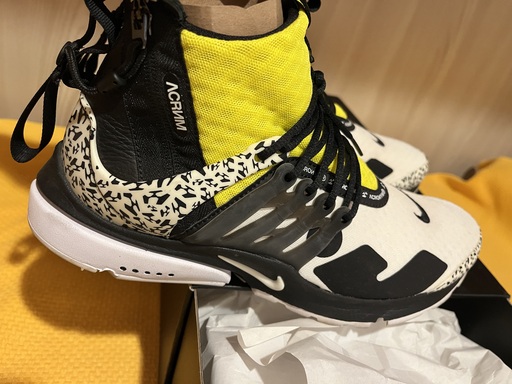 Nike x Acronym Air Presto Mid Dynamic Yellow (2018)