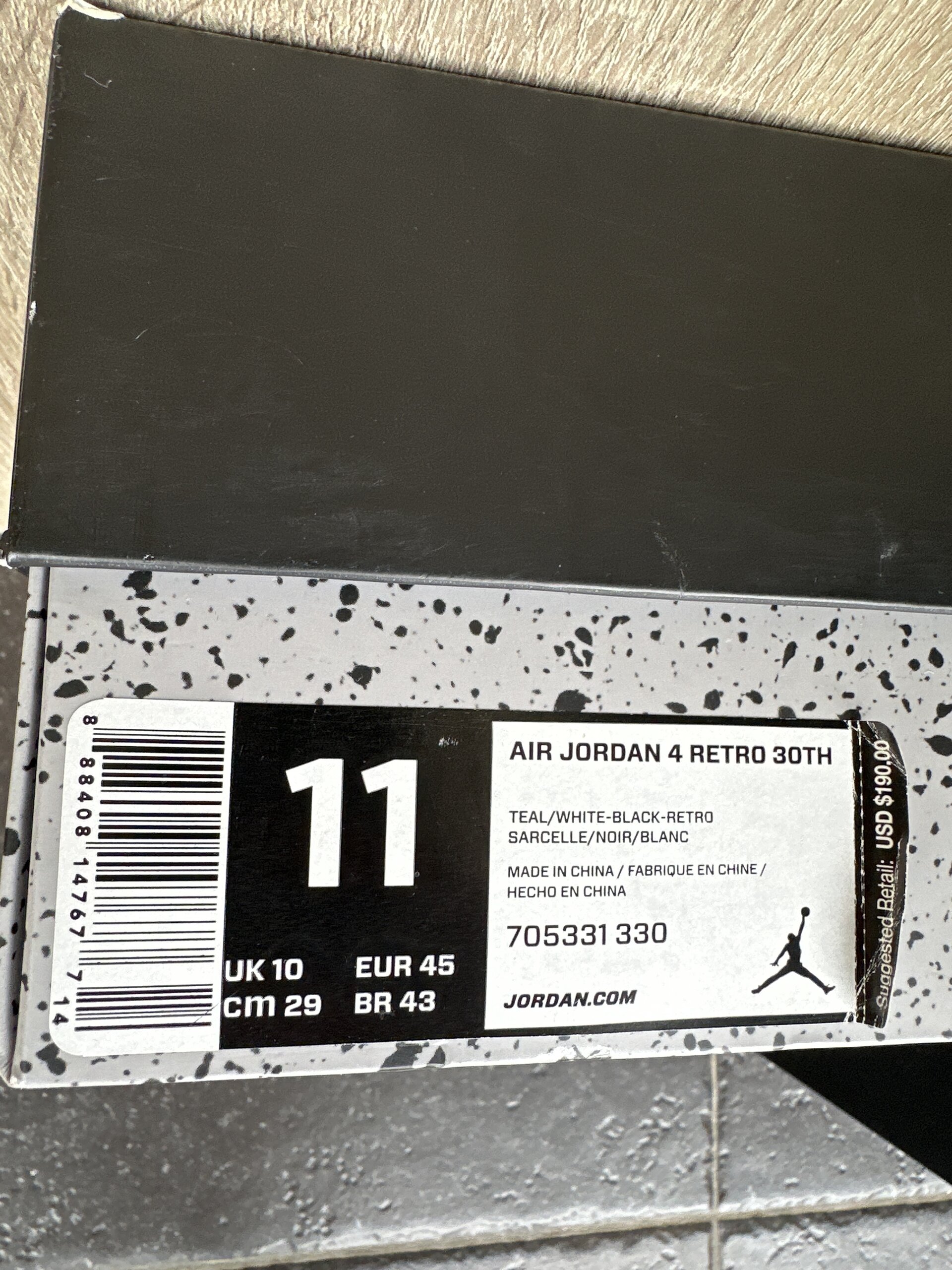 Air Jordan 4 Retro 'Teal' (2015) photo 6