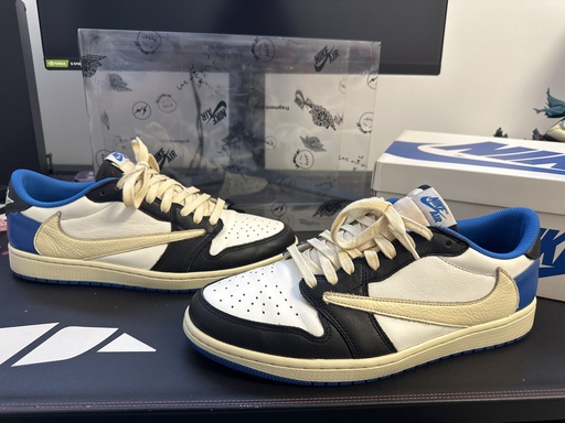 Air Jordan x Fragment x Travis Scott 1 Low 'Design' (2021)
