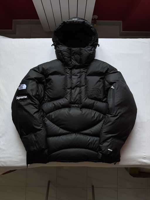 Supreme x The North Face® 800-Fill Half Zip Hooded Pullover Black (FW22)