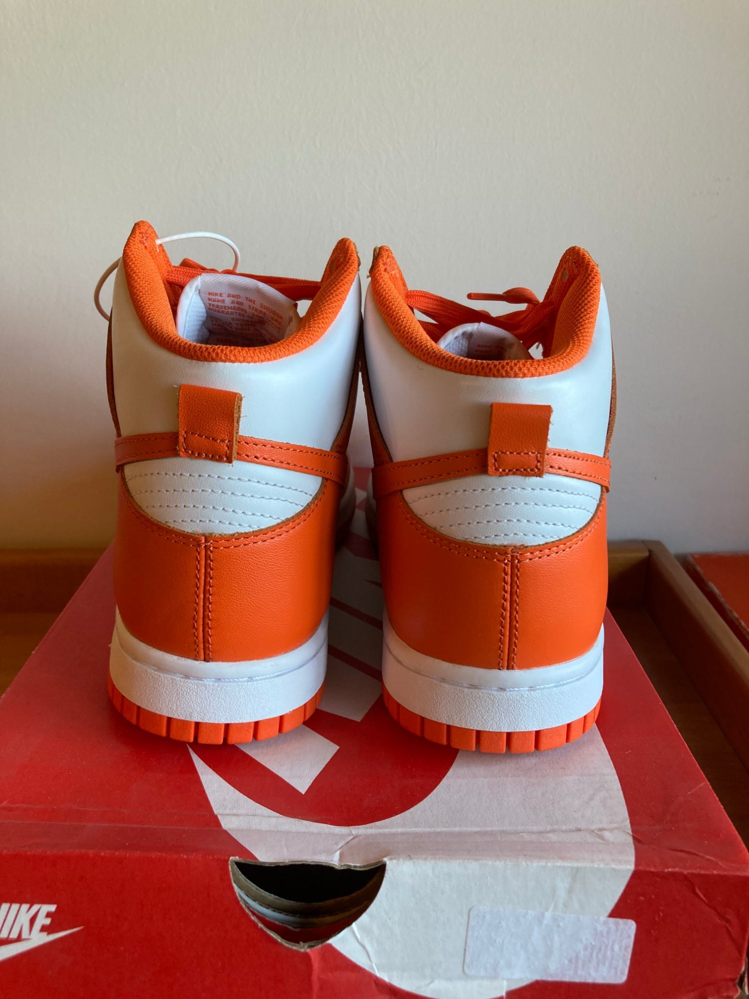 Nike Dunk High 'Syracuse' (2021) photo 3