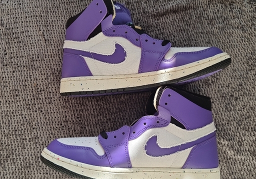 Air Jordan 1 Zoom CMFT Crater Purple (2022)