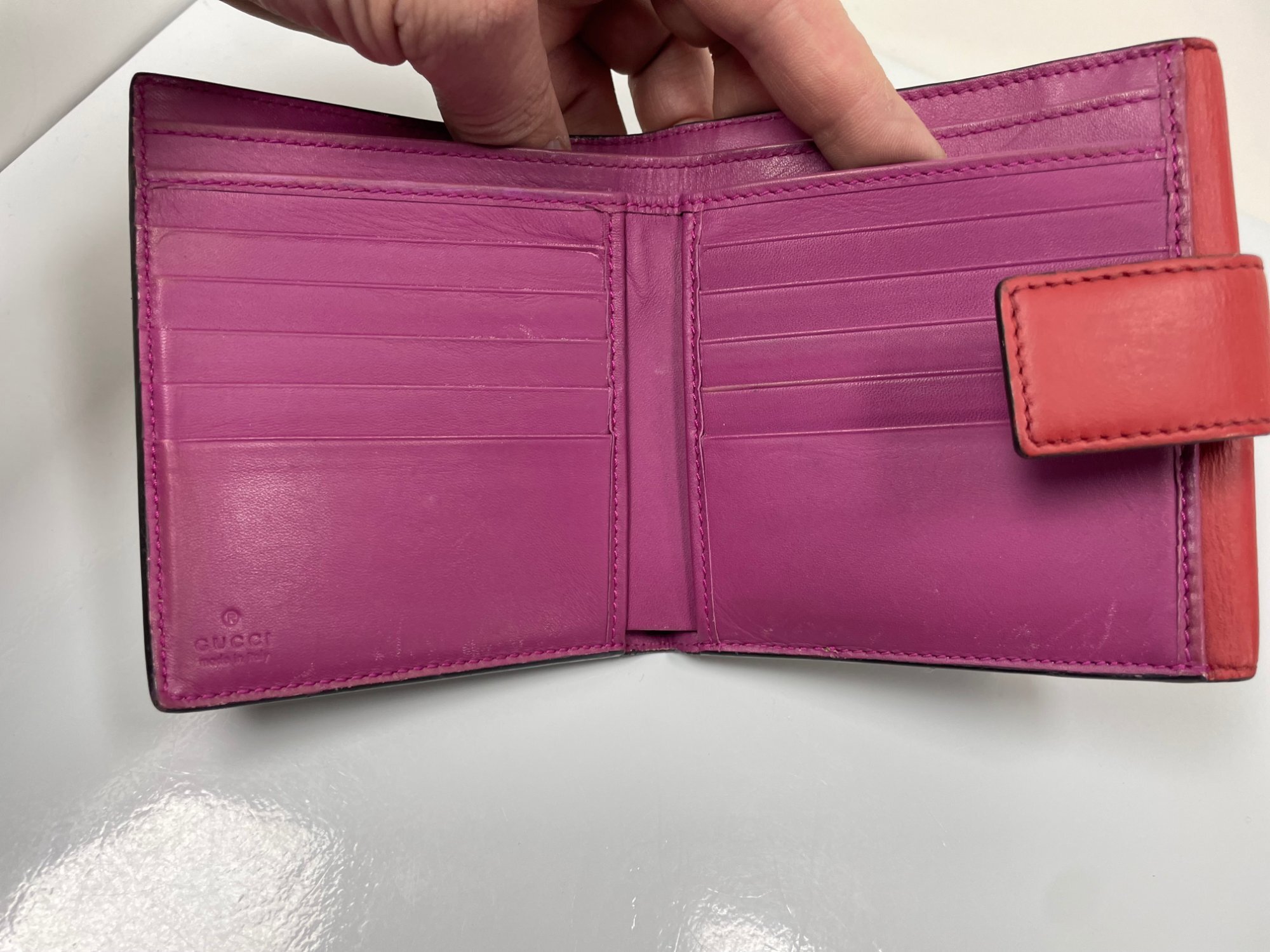 Gucci canvas and leather Guccissima photo 5
