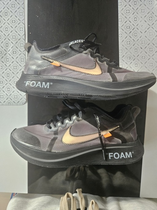 Nike x Off White Zoom Fly SP 'Black' (2018)