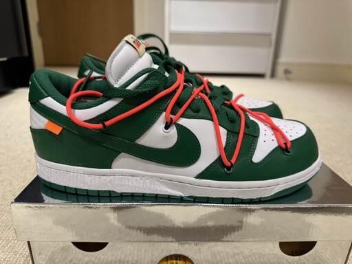 Nike x Off White Dunk Low 'Pine Green' (2019)