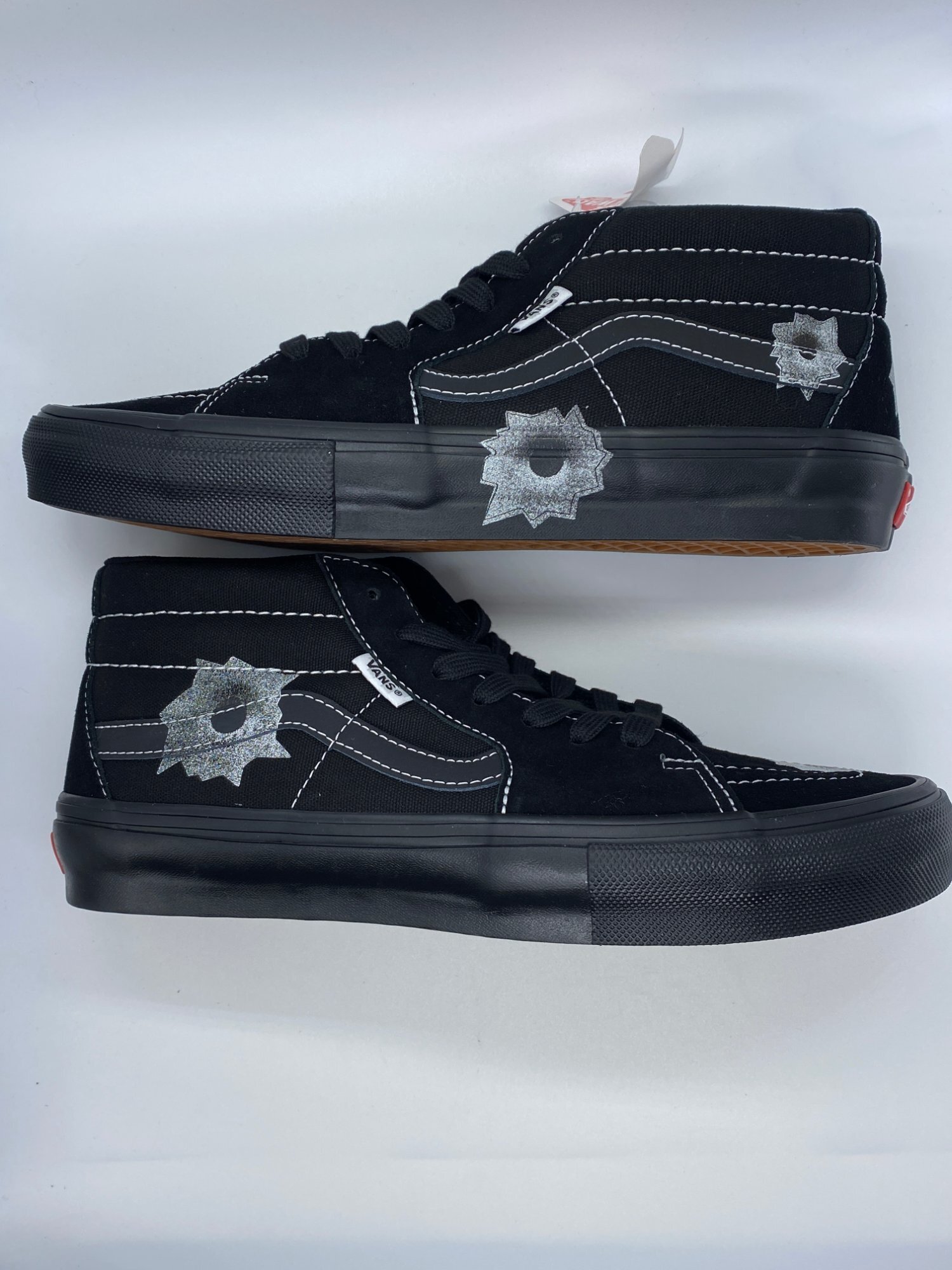 Vans Skate Grosso Mid Supreme x Nate Lowman Black photo 1