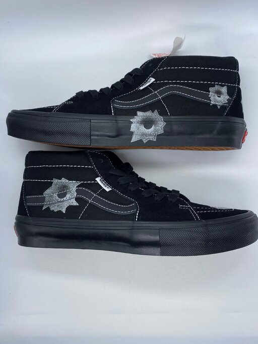 Vans Skate Grosso Mid Supreme x Nate Lowman Black
