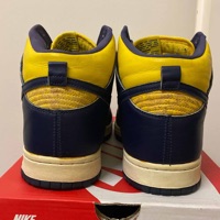 Nike Dunk High 'Michigan' (2020) photo 4
