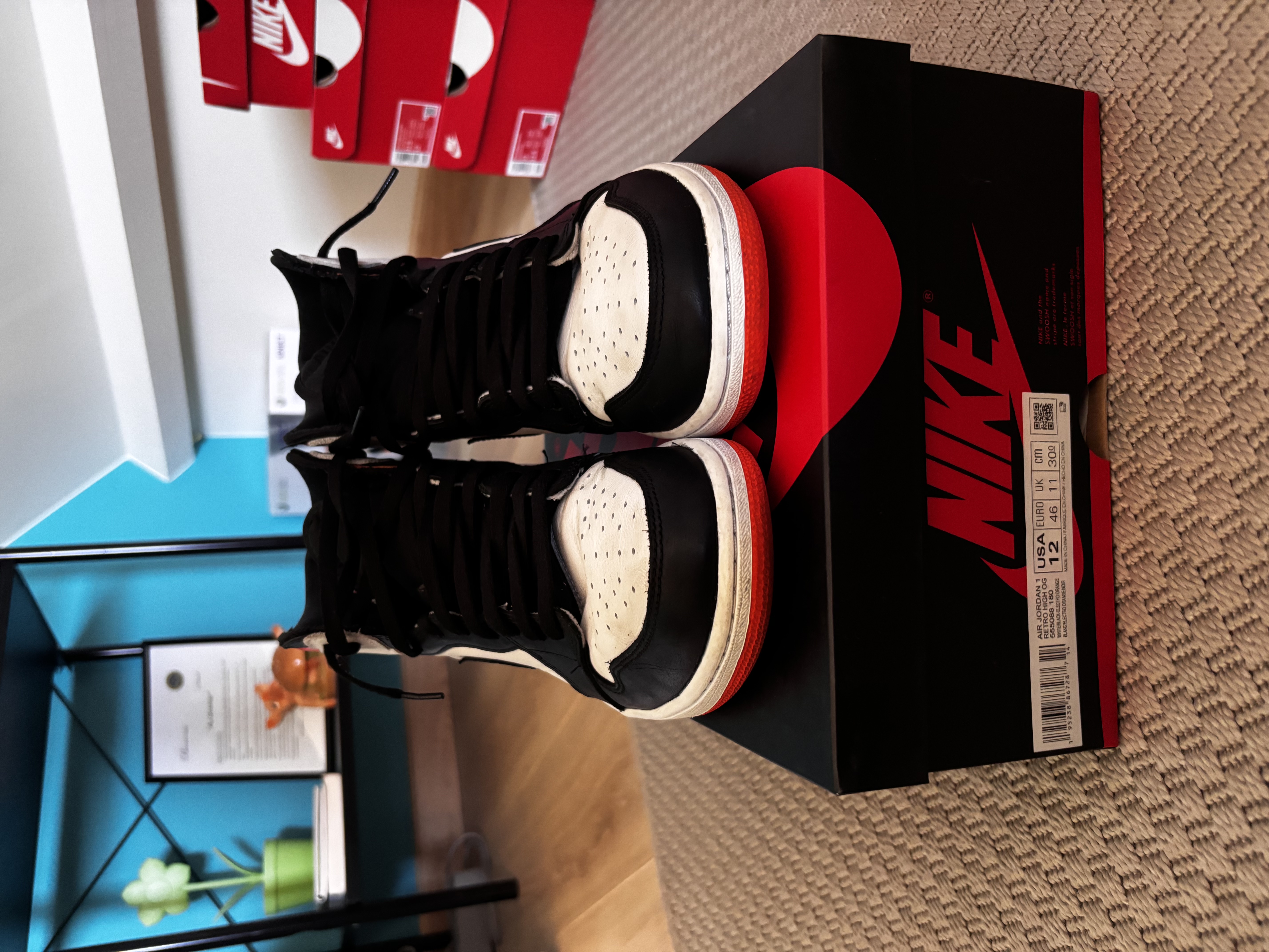 Air Jordan 1 Retro High 'Electro Orange' (2021) photo 10
