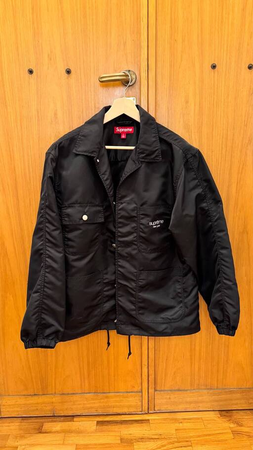 Supreme Nylon Chore Coat Black (SS24)