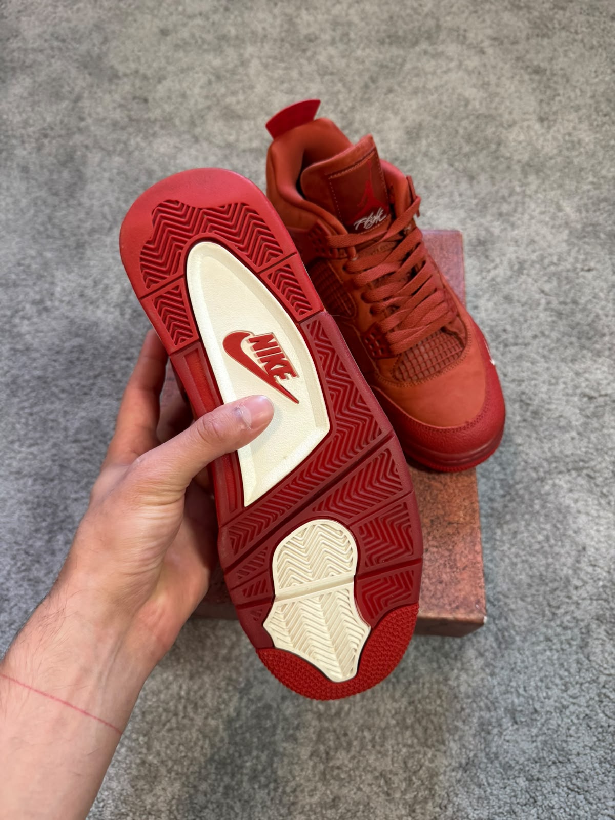 Air Jordan x Nigel Sylvester 4 OG 'Brick By Brick' (2025) photo 4