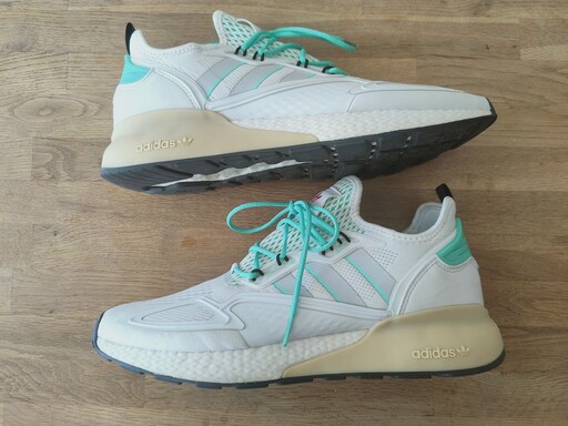 Adidas ZX 2K Boost Grey One Hi-Res Green (2020)