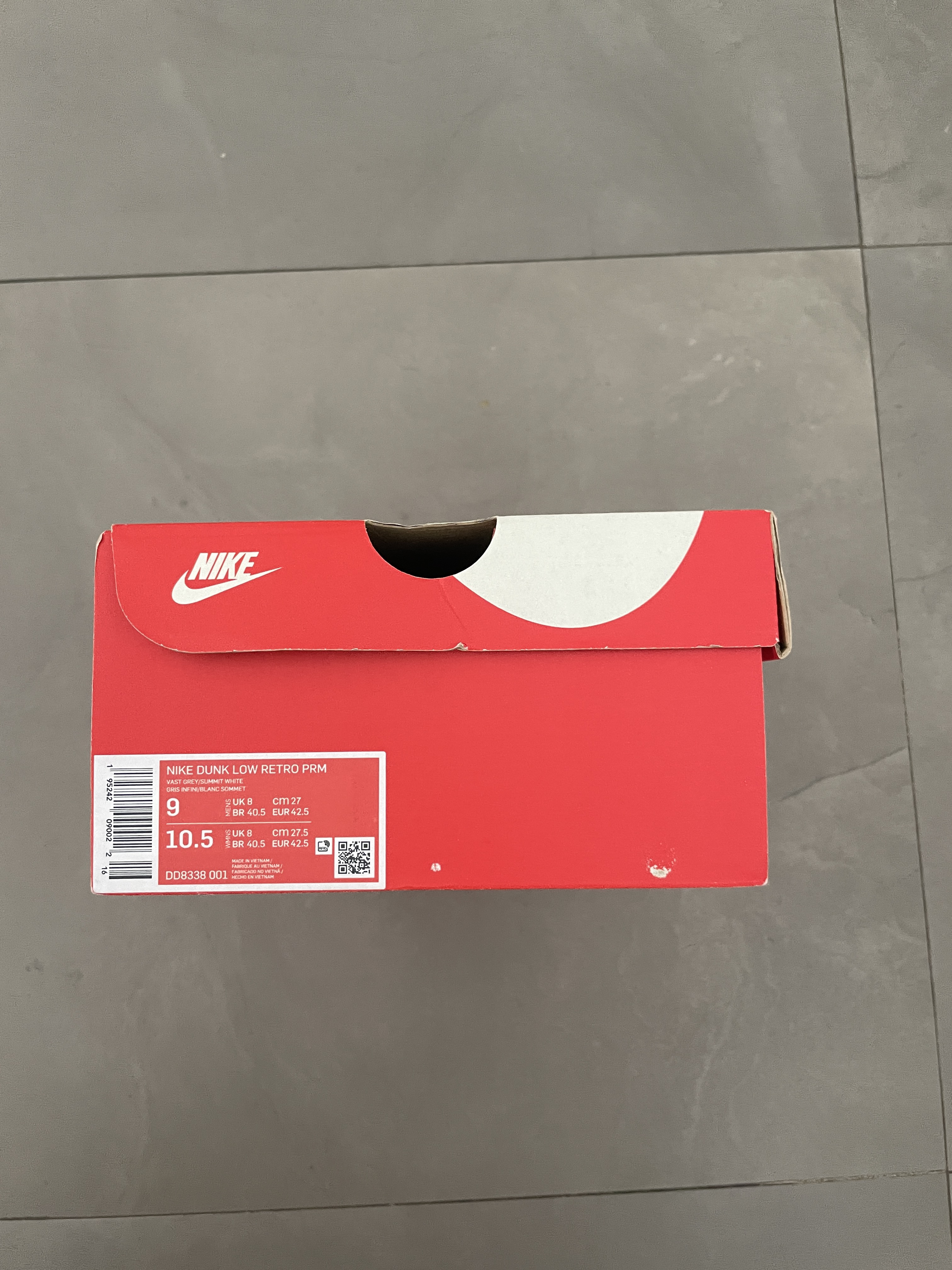 Nike Dunk Low Premium 'Vast Grey' (2022) photo 7