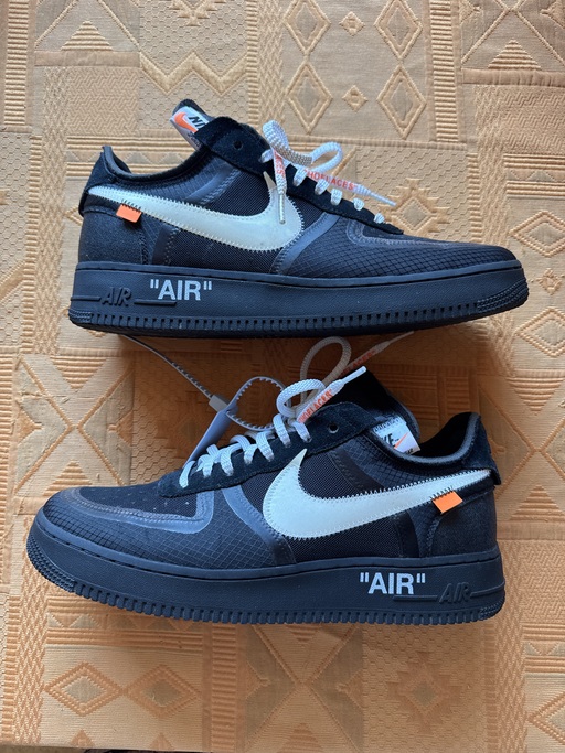 Nike x Off White Air Force 1 Low 'Black' (2018)