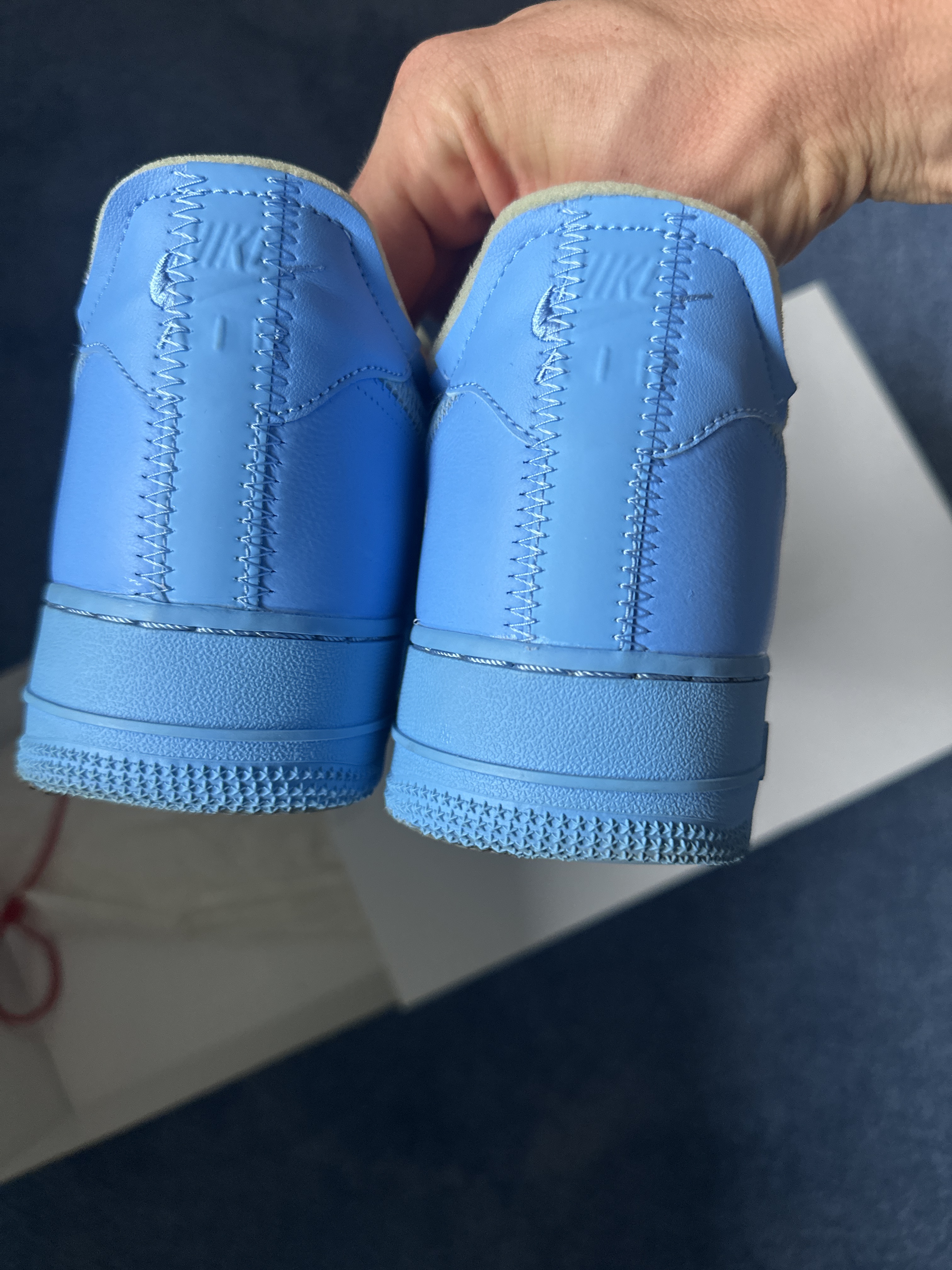 Nike x Off-White Air Force 1 Low MCA University Blue (2019) photo 4