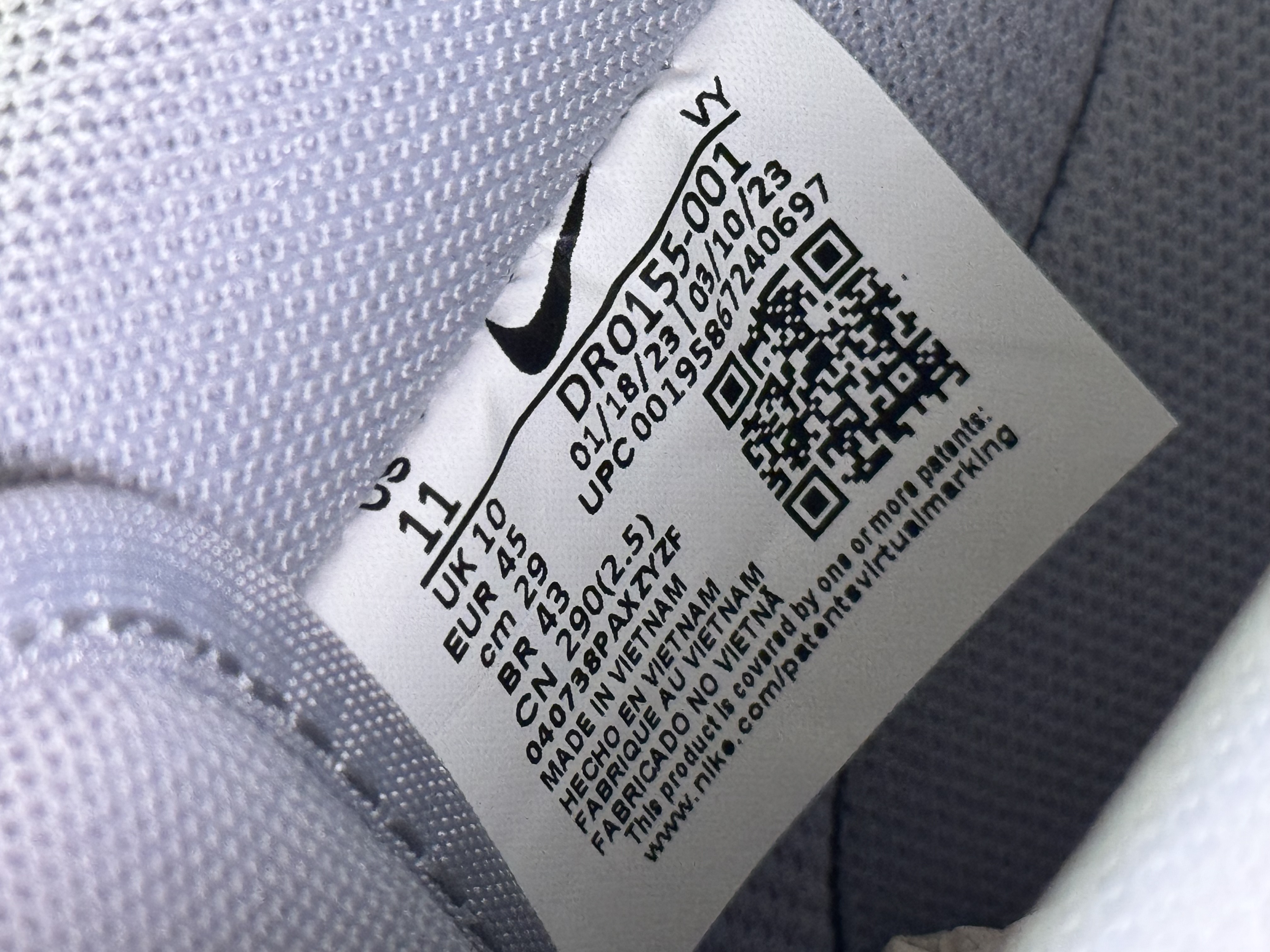 Nike Air Force 1 Low Cut-Out Swoosh Grey (2022) photo 6
