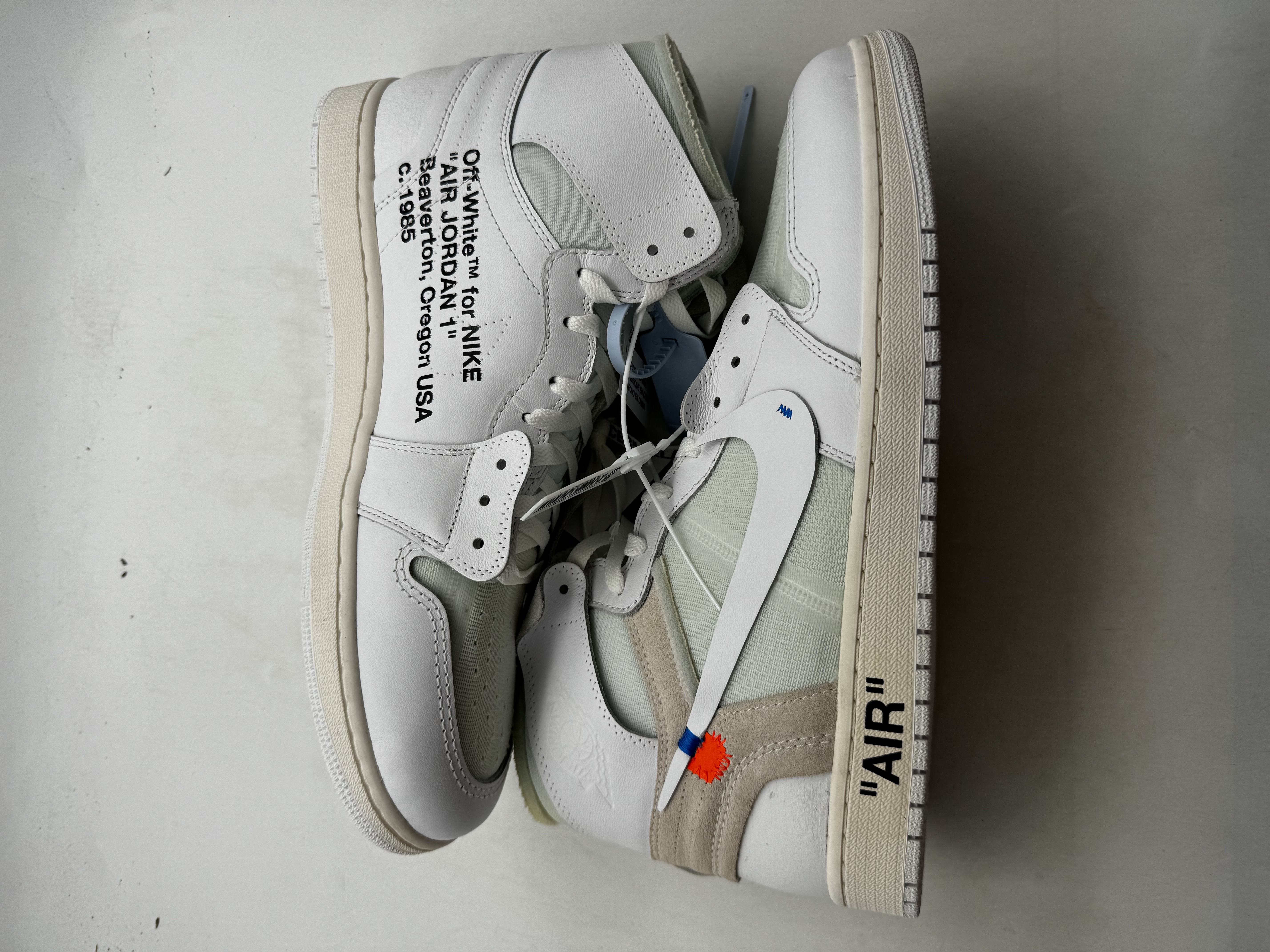 Air Jordan x Off-White 1 Retro High White (2018) photo 1