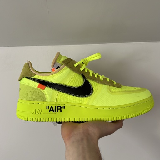 Nike x Off-White Air Force 1 Low 'Volt' (2018)