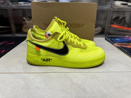 Nike x Off-White Air Force 1 Low 'Volt' (2018)