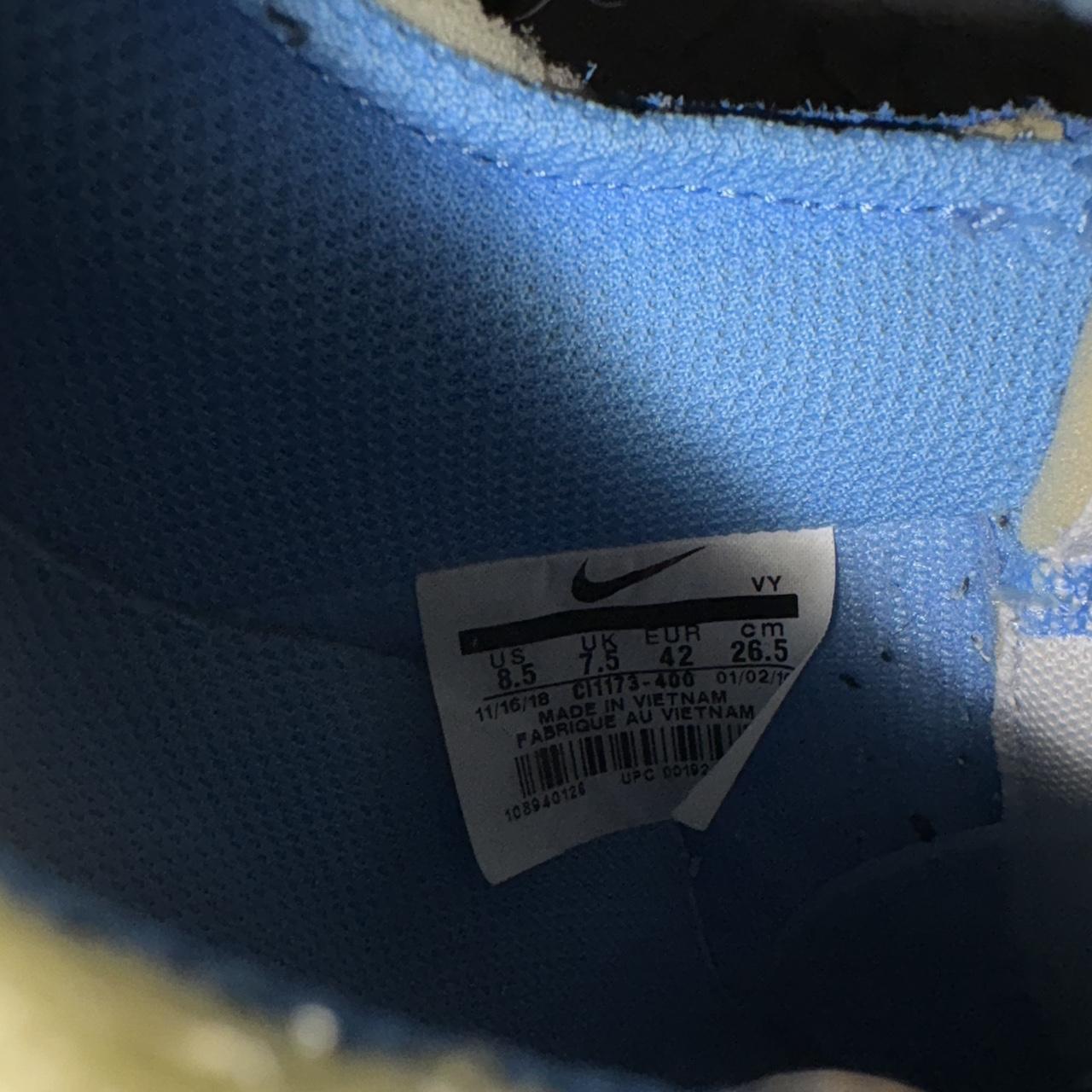 Nike x Off-White Air Force 1 Low MCA University Blue (2019) photo 7