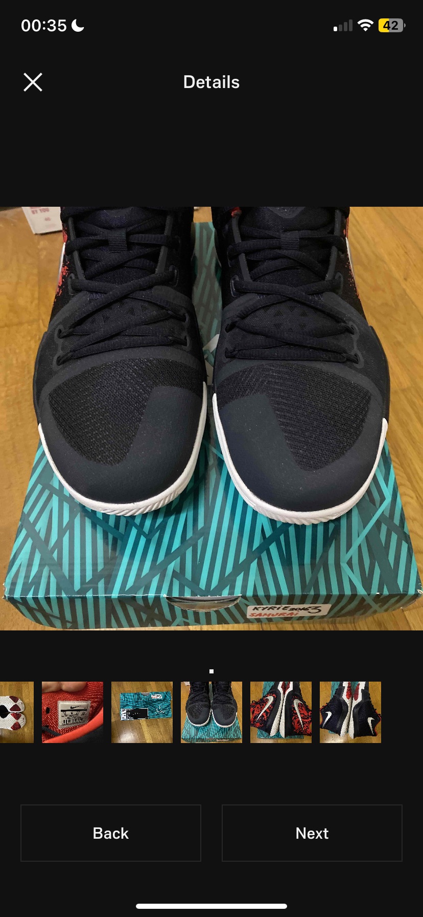 Nike Kyrie 3 Samurai photo 9