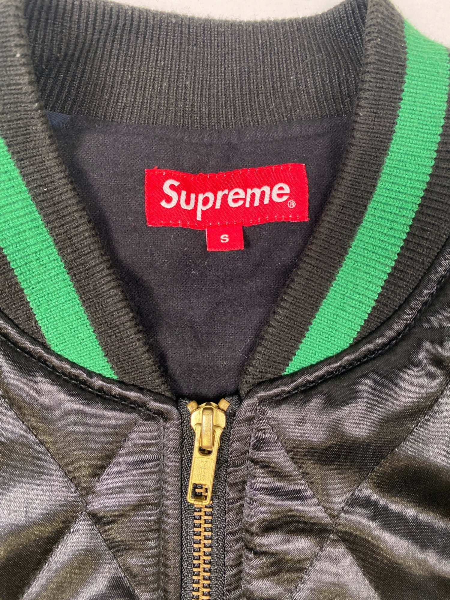 Supreme Roses Quilted Satin Bomber Jacket photo 4