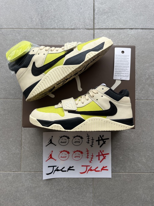 Air Jordan x Travis Scott Jumpman Jack 'Bright Cactus' (2025)