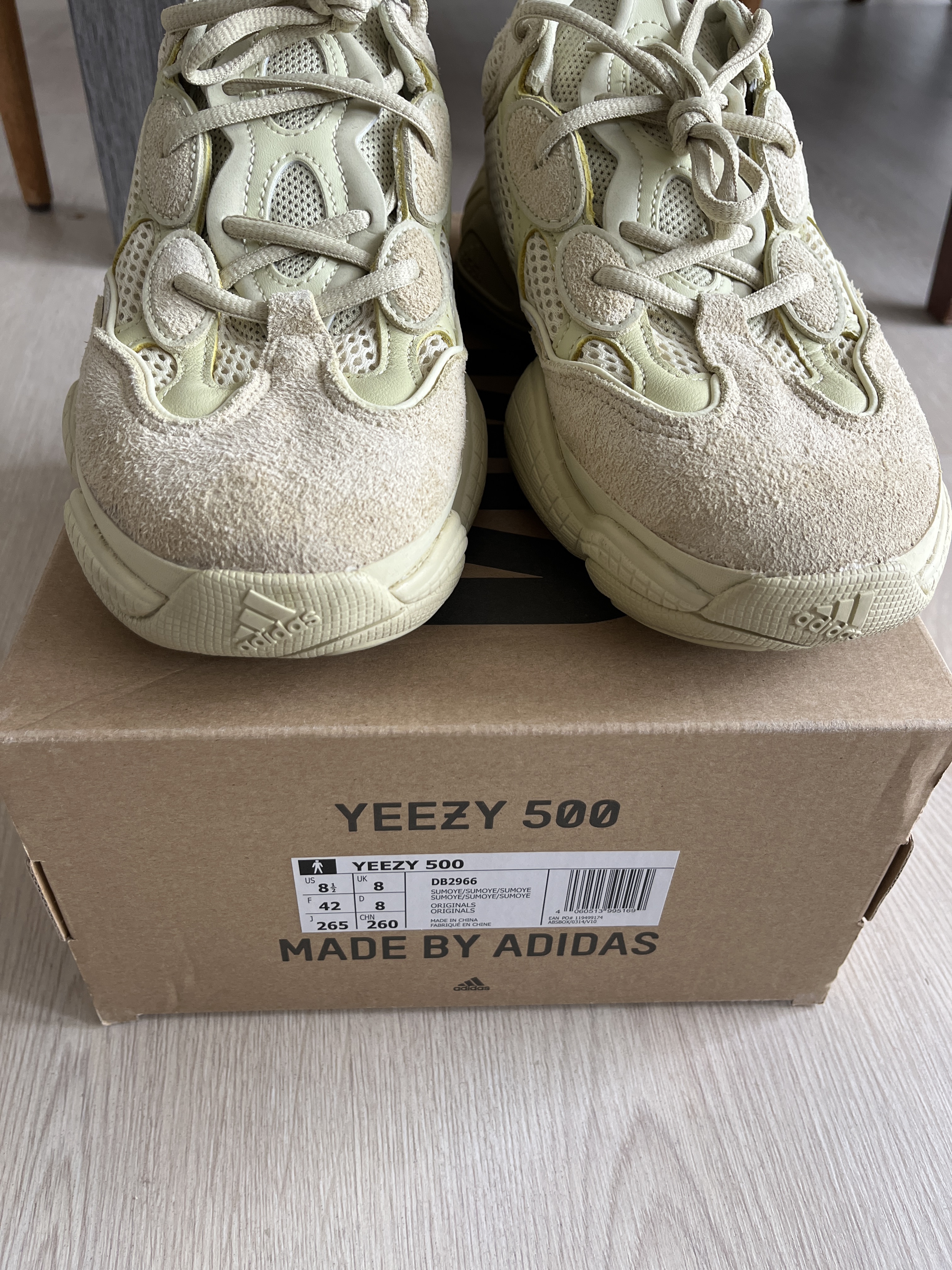 Yeezy 500 'Super Moon Yellow' (2018) photo 7