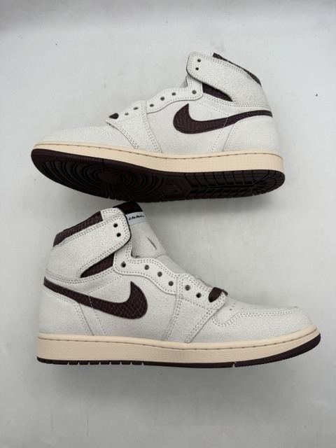 Air Jordan x A Ma Maniere 1 High OG 'Burgundy Sail' (2021)
