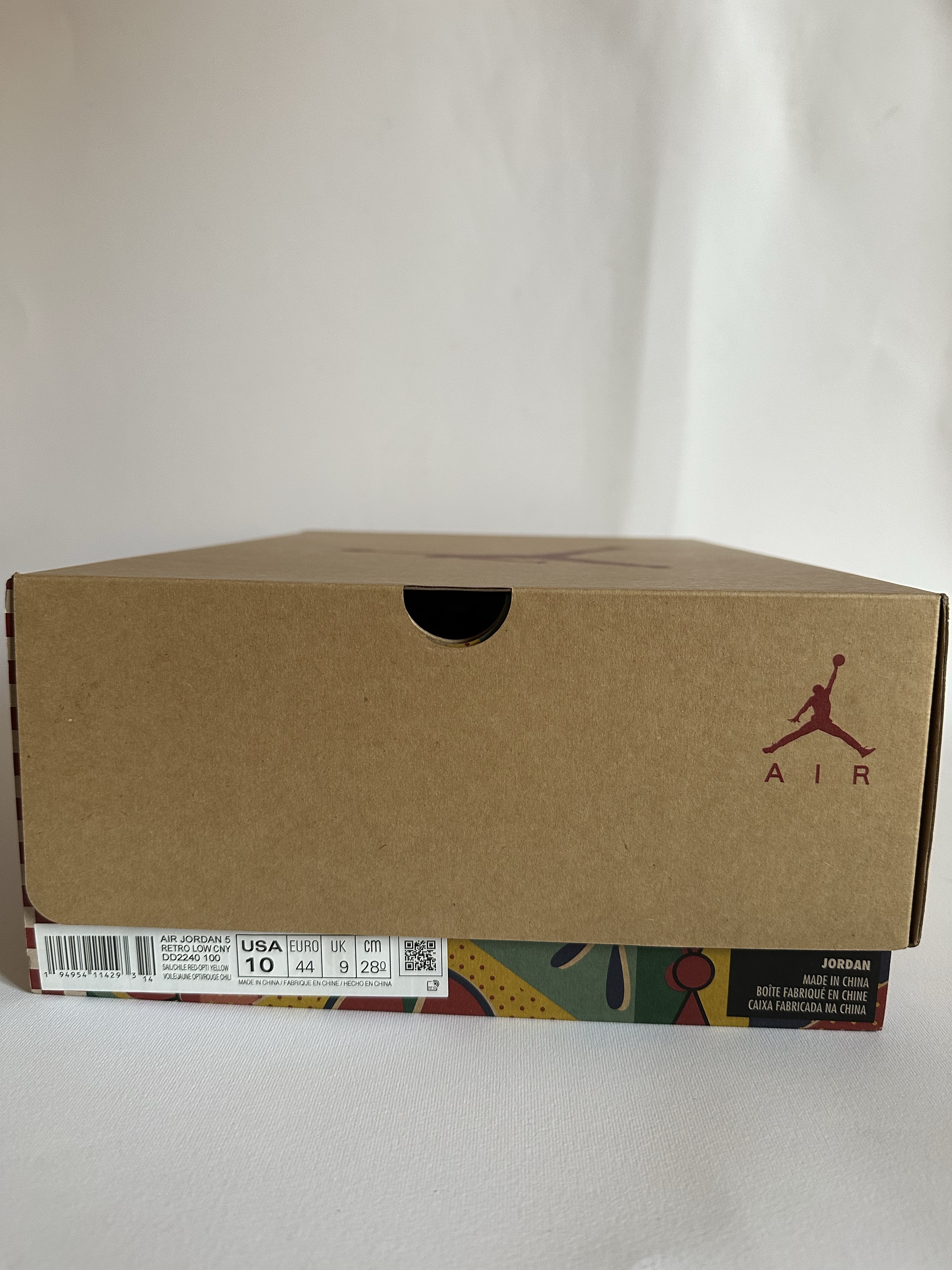 Air Jordan 5 Low 'Chinese New Year Sail Chile Red' (2021) photo 6