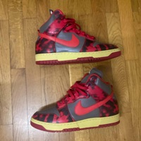 Nike Dunk High 1985 Acid Wash Red (2021)