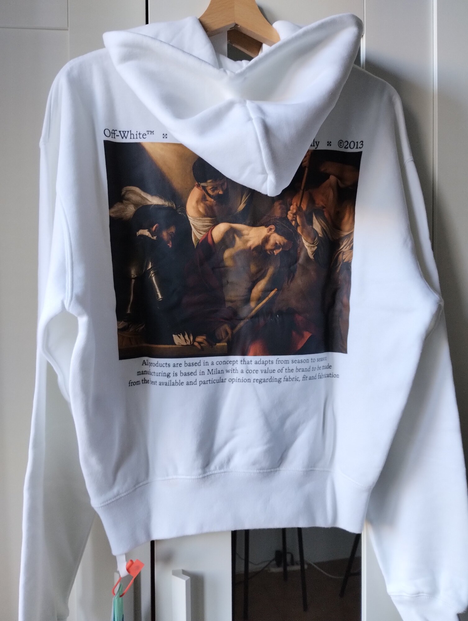 OFF-WHITE Caravaggio Painting Hoodie photo 2