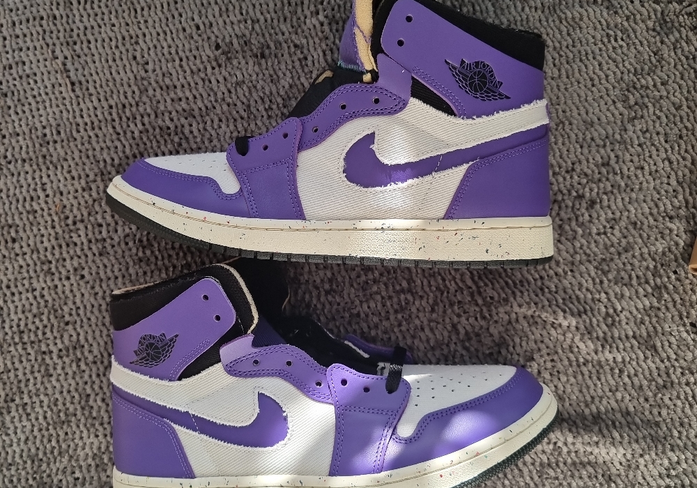 Air Jordan 1 Zoom CMFT Crater Purple (2022) photo 2