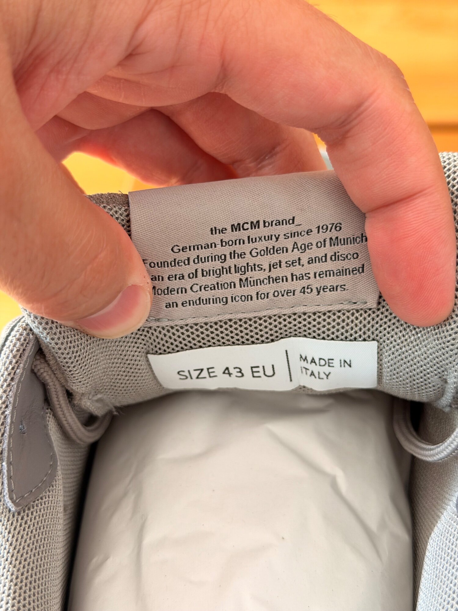 MCM Skywander Low-Top Sneakers photo 9