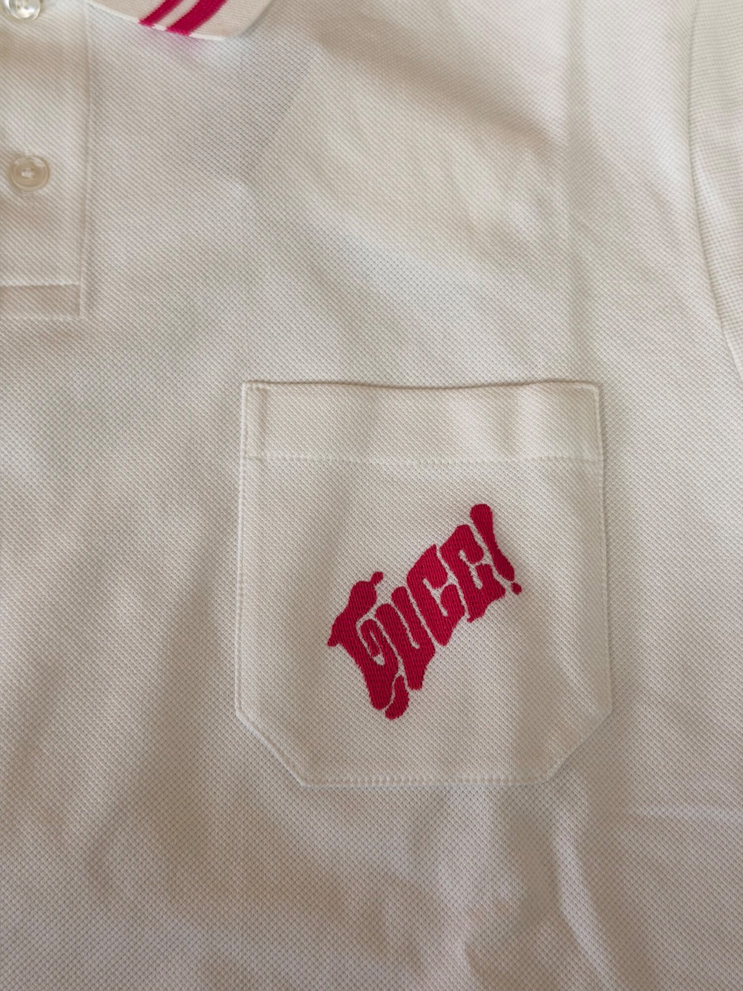 Gucci! Logo Polo Shirt photo 2