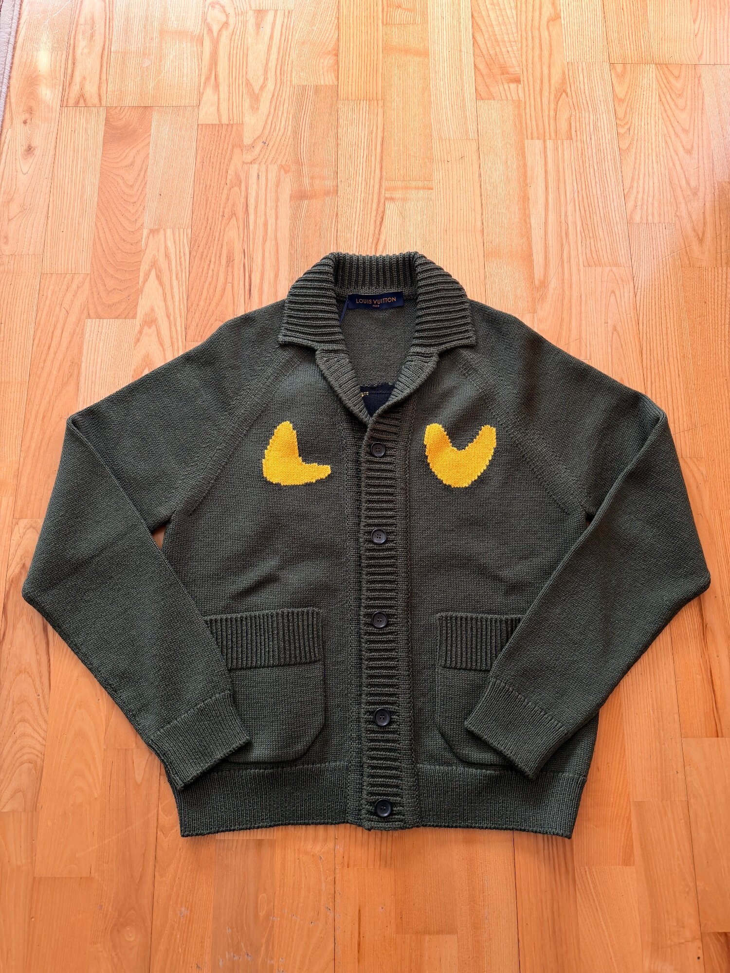 Louis Vuitton LV x NIGO Tiger Intarsia Cardigan photo 1