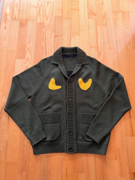Louis Vuitton LV x NIGO Tiger Intarsia Cardigan