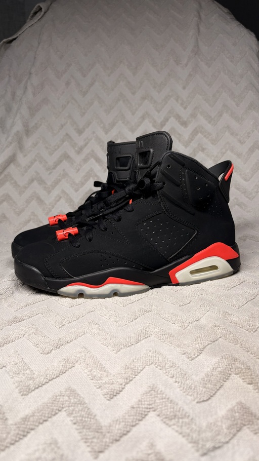 Air Jordan 6 OG 'Infrared' Black (NIKE AIR) (2019)