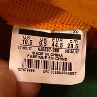 Air Jordan 1 Retro High Gatorade Orange Peel (2017) photo 6