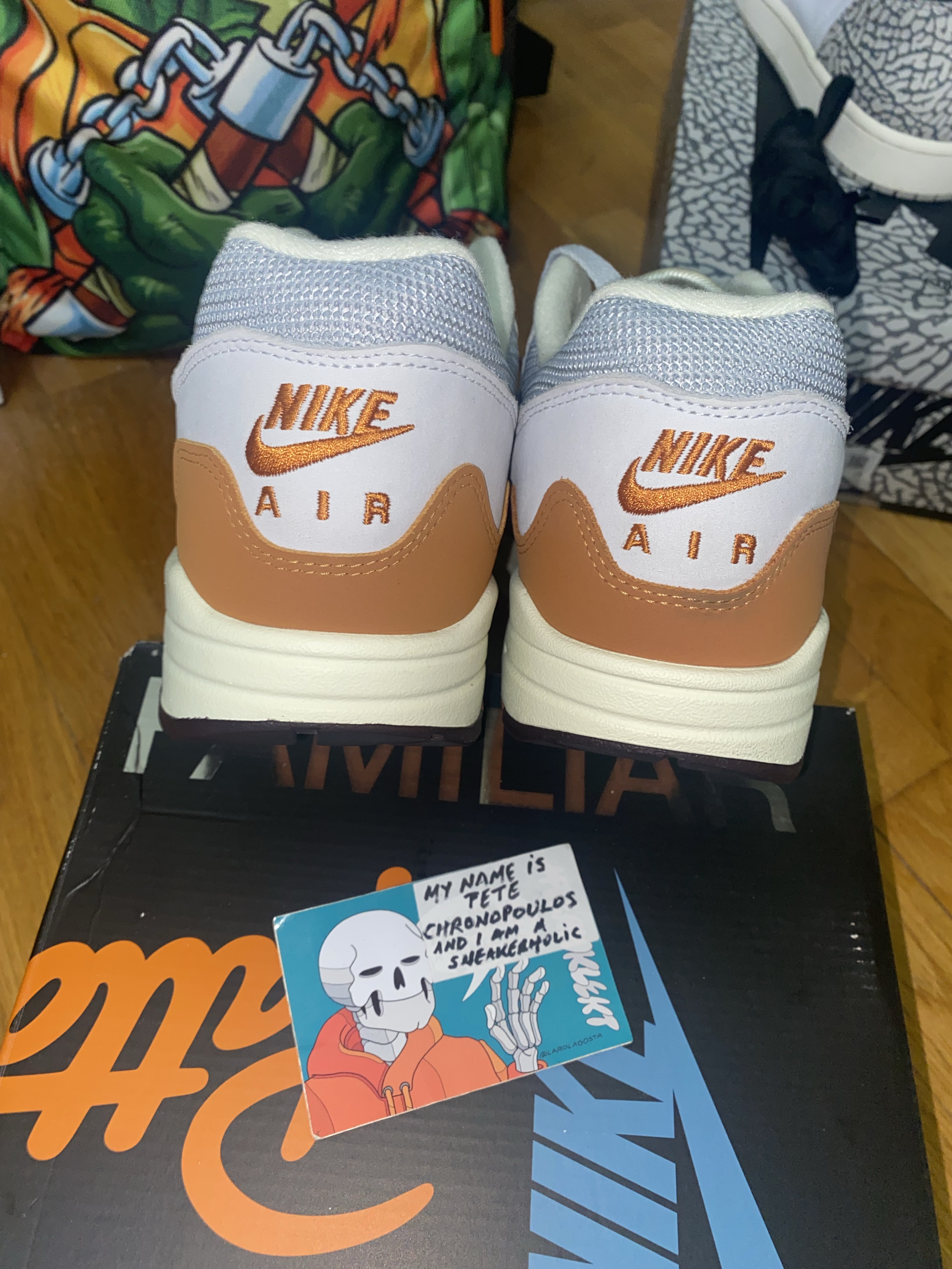 Nike x Patta Air Max 1 'Waves Monarch' (2021) (With Bracelet) photo 4