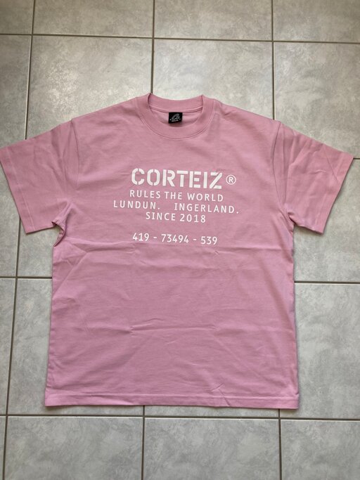 Corteiz Rules The World Stencil T-Shirt