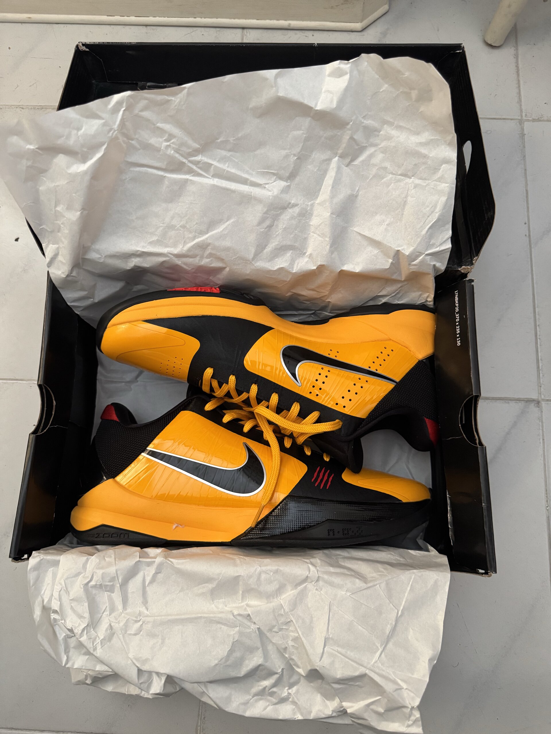Nike Kobe 5 Protro Bruce Lee (2020) photo 8