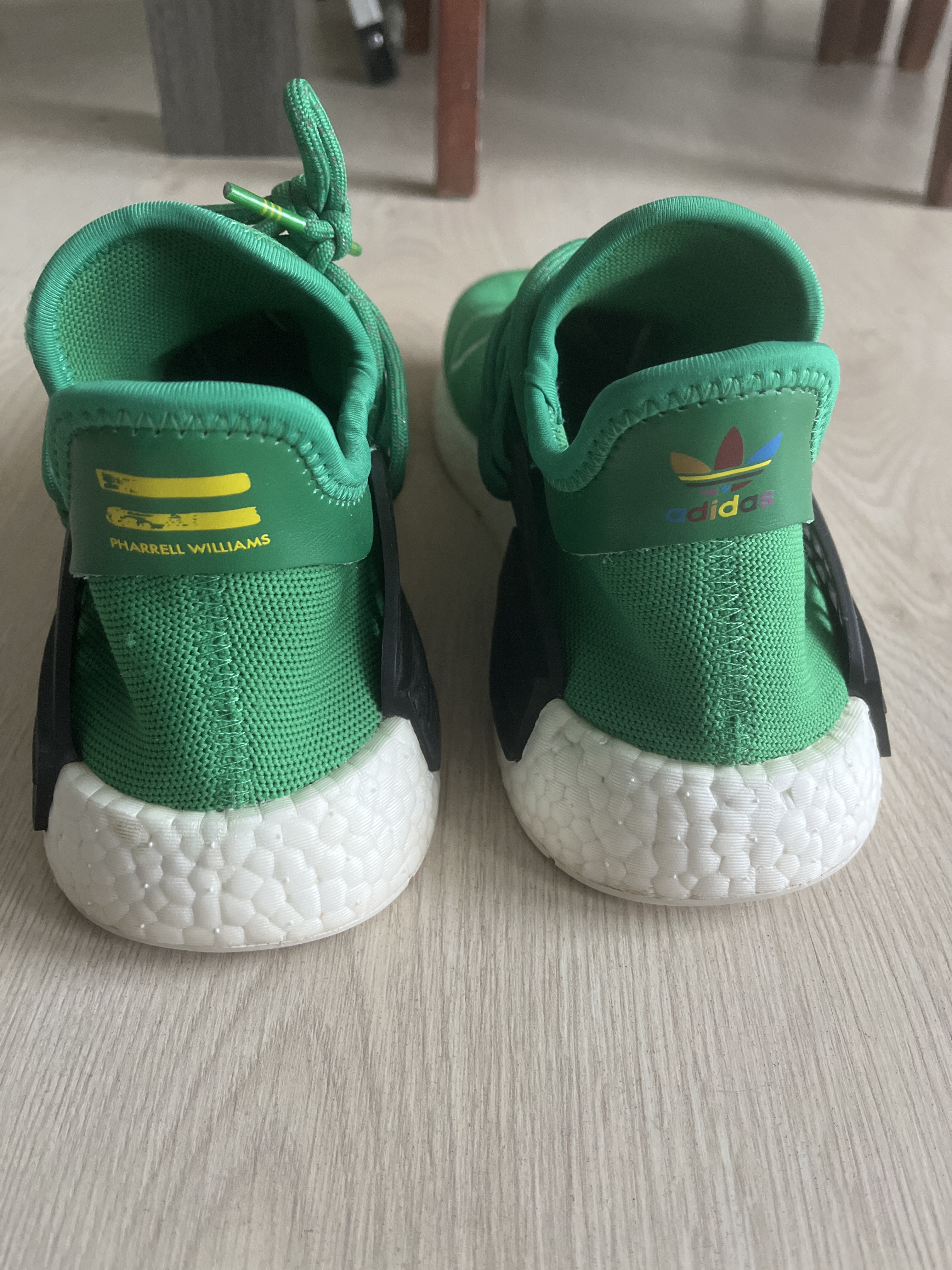 Adidas x Pharrell NMD HU Human Race Green (2016) photo 4