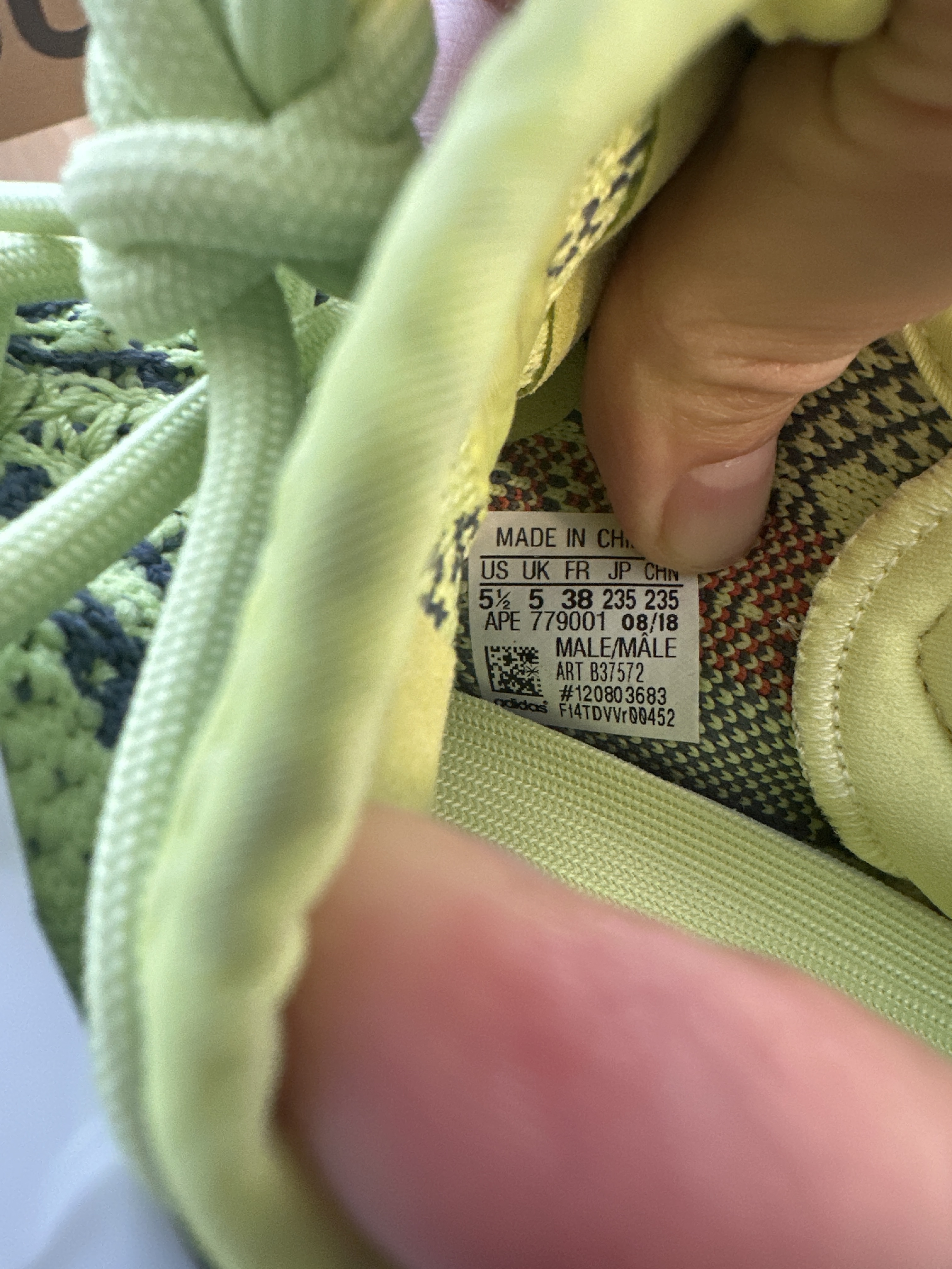 Yeezy Boost 350 V2 'Semi Frozen Yellow' photo 6