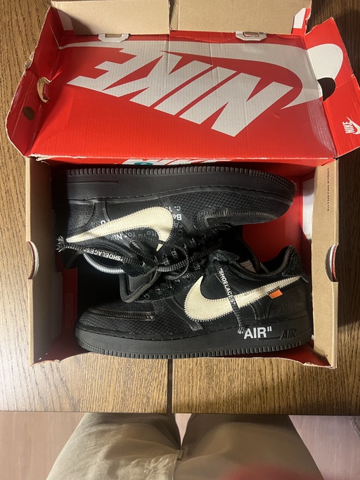 Nike x Off White Air Force 1 Low 'Black' (2018)