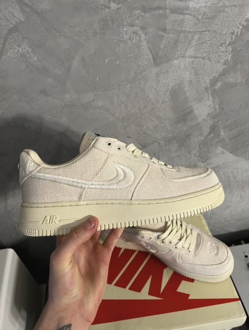 Nike x Stussy Air Force 1 Low 'Fossil' (2020)